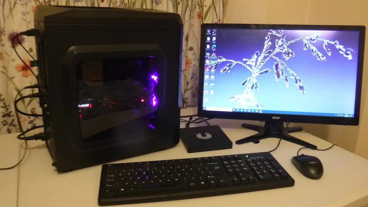 Re-built PC i7-3770 3.9 GHz, 16GB RAM, 240 Gb SSD - Image 1
