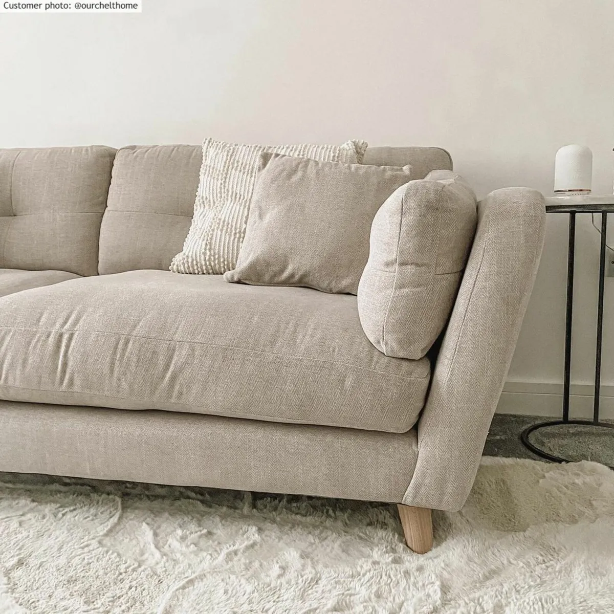 Cloud Soft Off-White Shaggy Rug – Modern Cosy Desi - Image 4