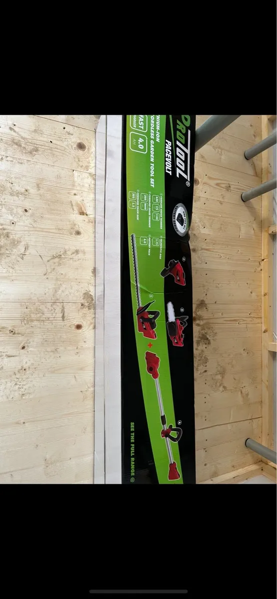 Battery chainsaw, Strimmer, hedge trimmer - Image 2