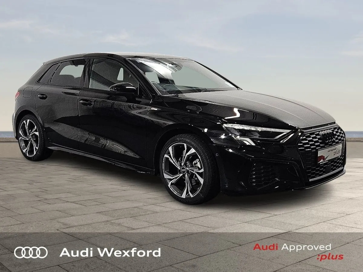 Audi A3 Sportback 30 Tfsi 110HP S Line Black Edit - Image 1
