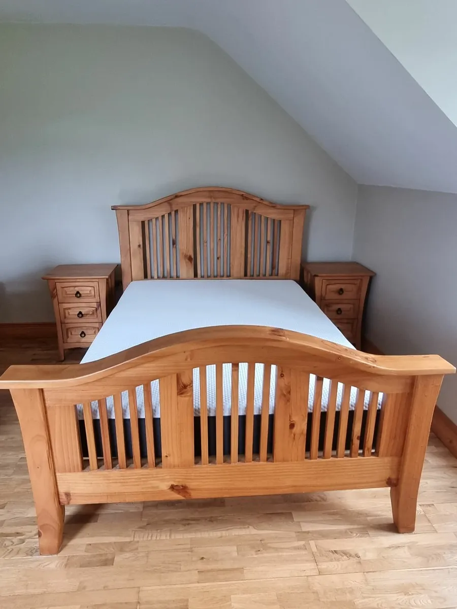 4ft 6" Double Wooden Bed Frame