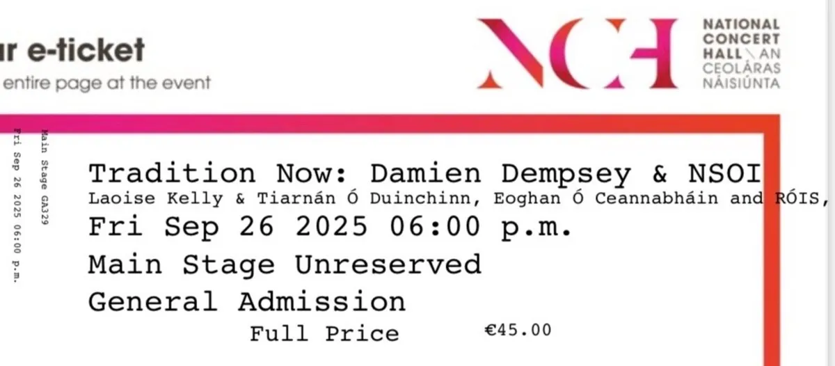 Tradition Now: Damien Dempsey & NSOI
