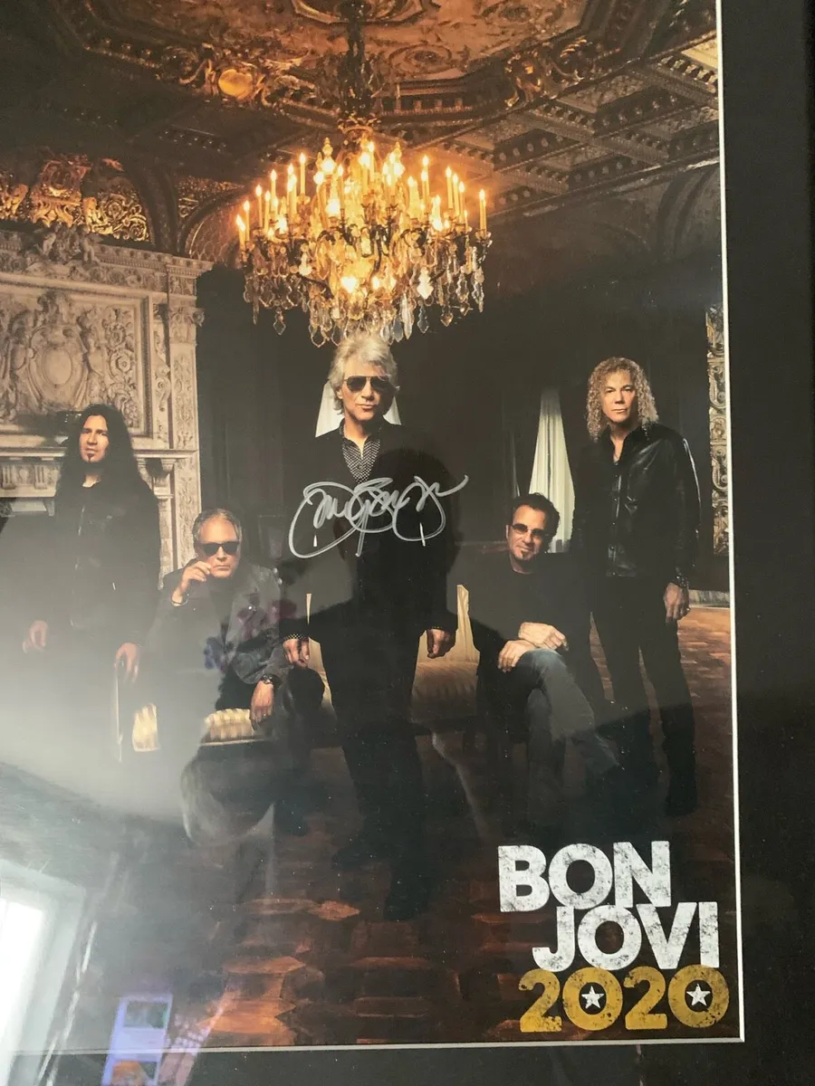 Bon Jovi signed and figure - Image 3