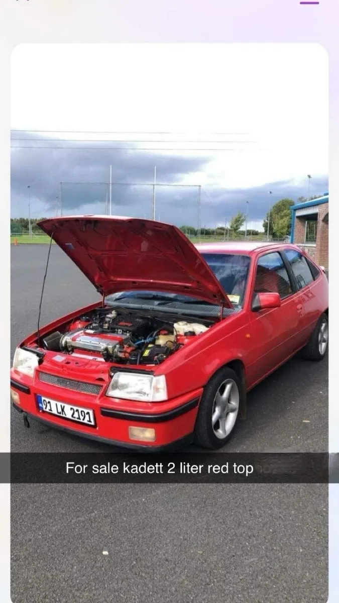 Opel kadett 2.0redtop - Image 1