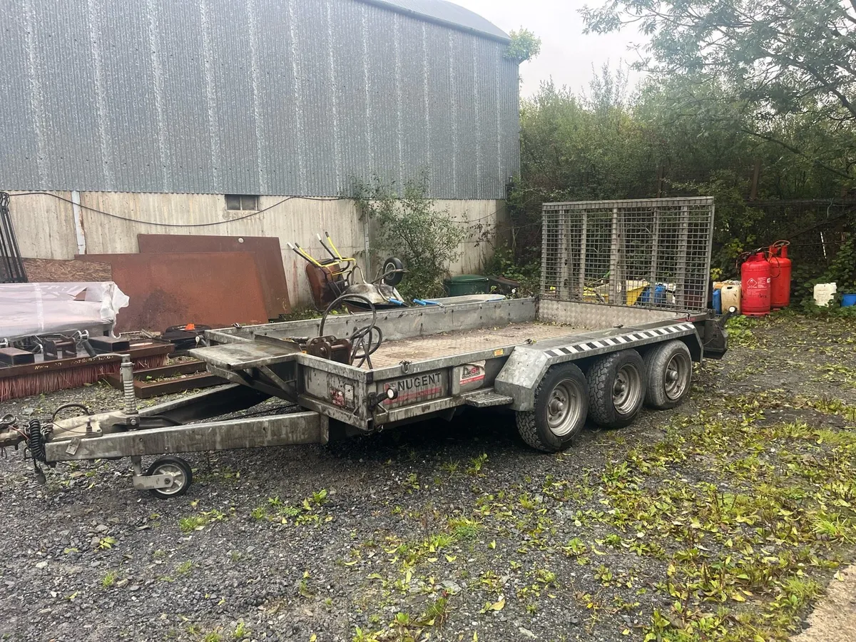 Nugent tri axle plant trailer - Image 2