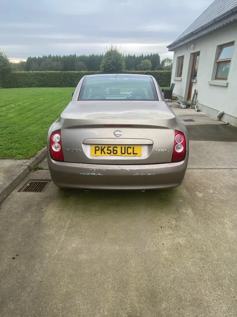 Nissan micra convertible - Image 3