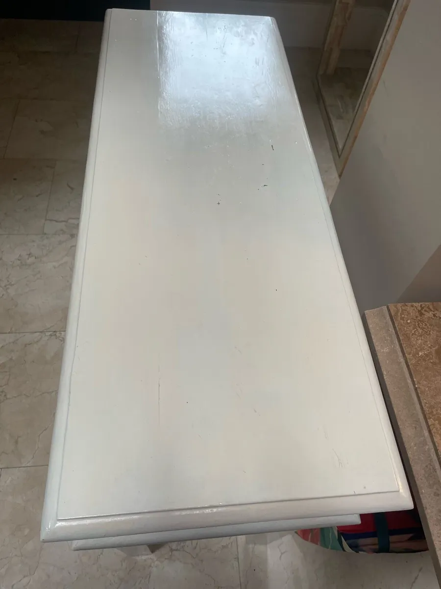 Gorgeous White Console Table - Hall Table -Deliver - Image 3