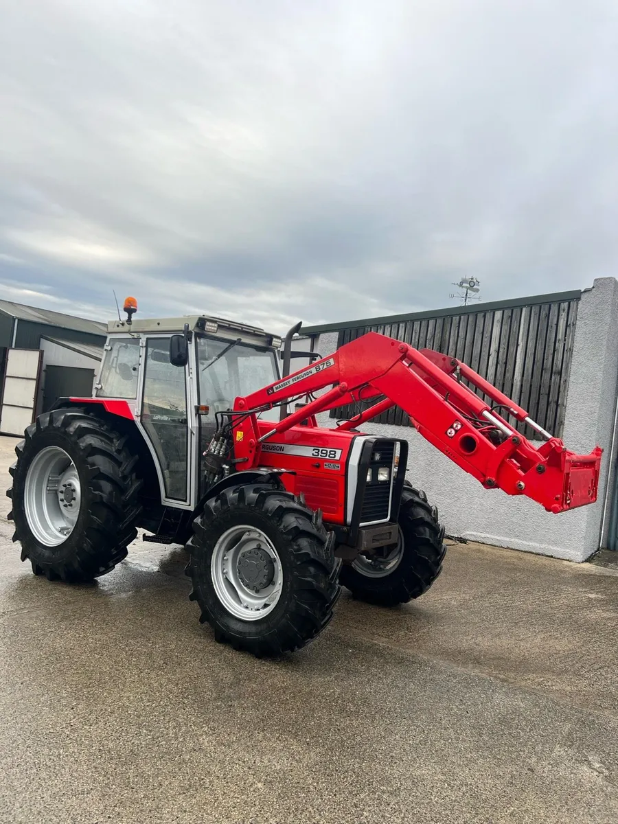Massey Ferguson MF 398 4WD Lo-Profile with Loader - Image 2