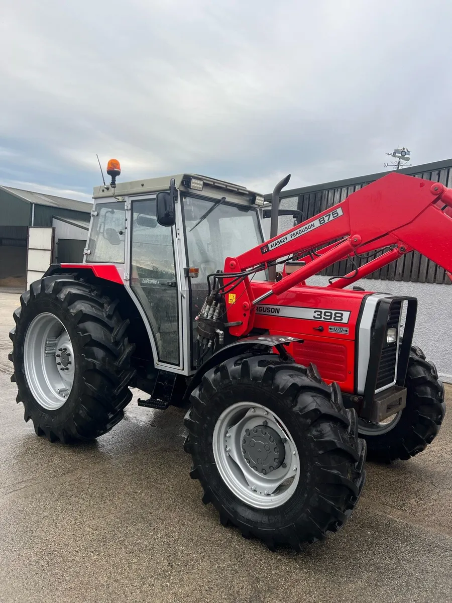 Massey Ferguson MF 398 4WD Lo-Profile with Loader - Image 3