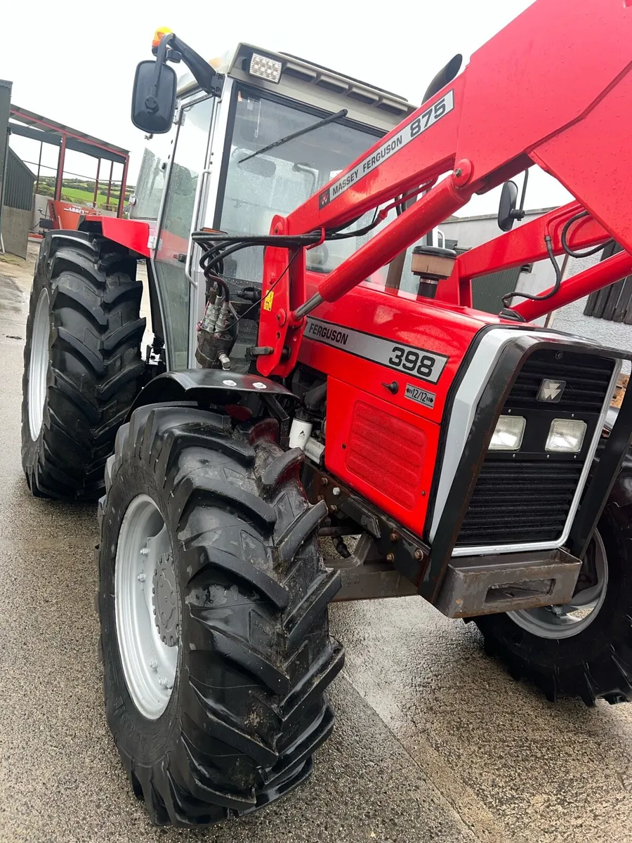 Massey Ferguson MF 398 4WD Lo-Profile with Loader - Image 4