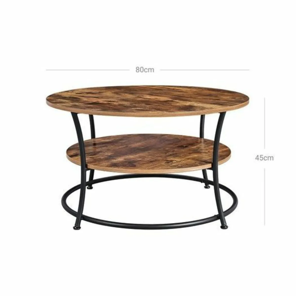 Coffee Table with shelves - Image 4