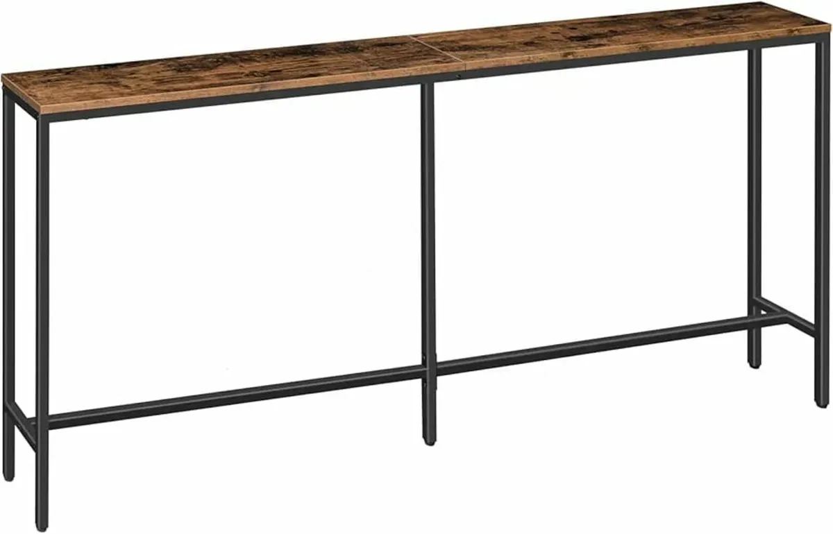 160 cm Console Table, Narrow Table, Long Entrance - Image 1