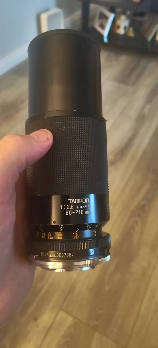 Tamron 80-210mm F/3.8-4 CF Tele Macro Zoom lens - Image 4