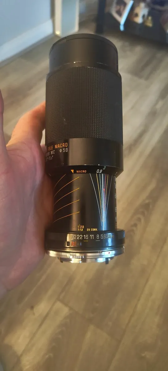 Tamron 80-210mm F/3.8-4 CF Tele Macro Zoom lens - Image 3
