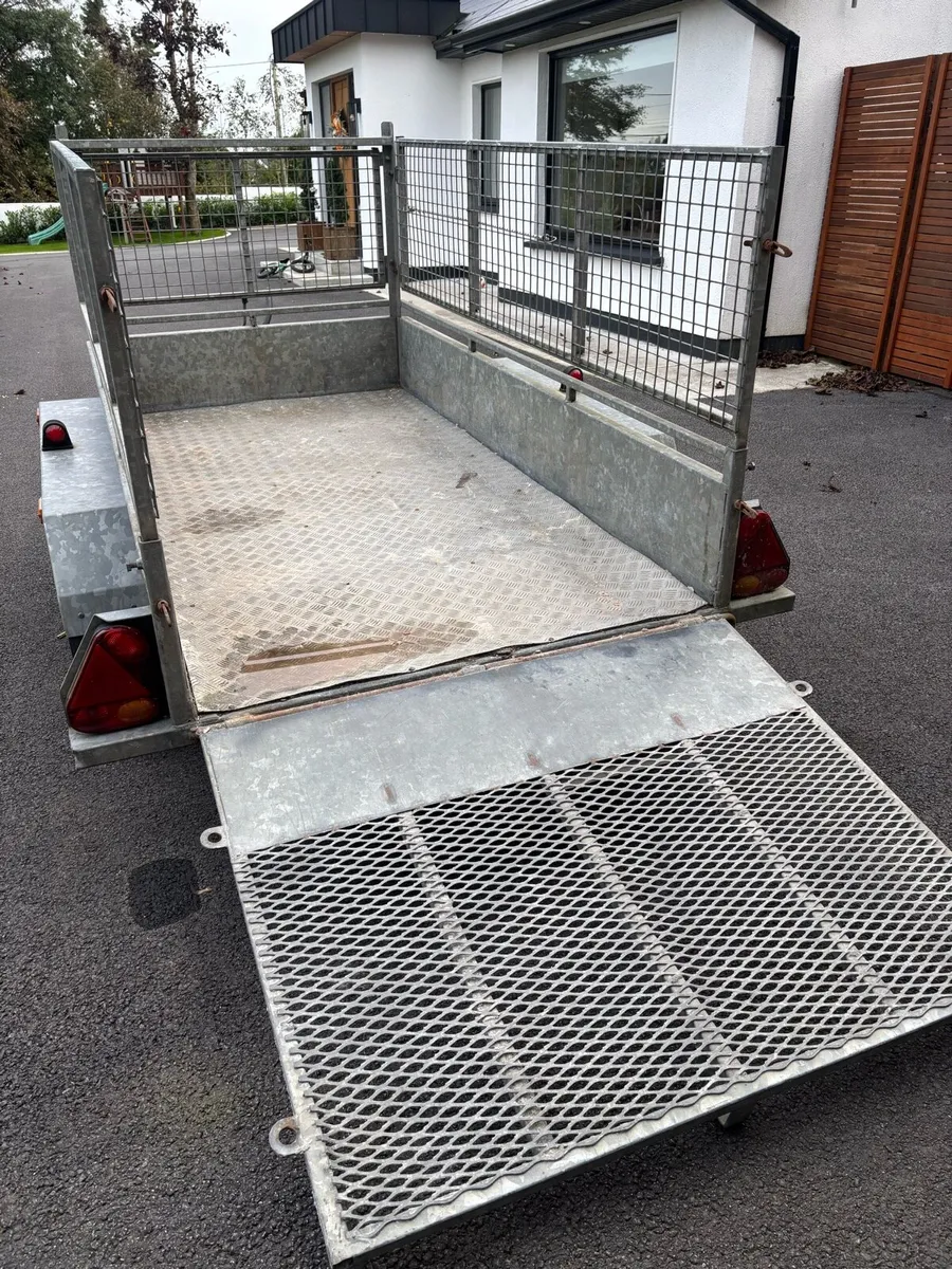 Trailer with mesh sides - Image 2