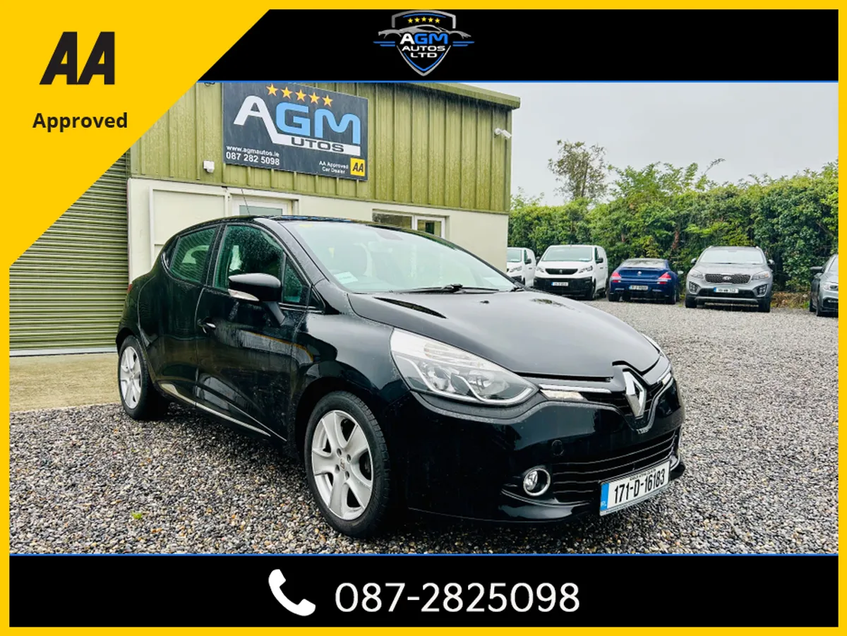 2017 Renault Clio Nct 01/27 tax 01/26 - Image 1