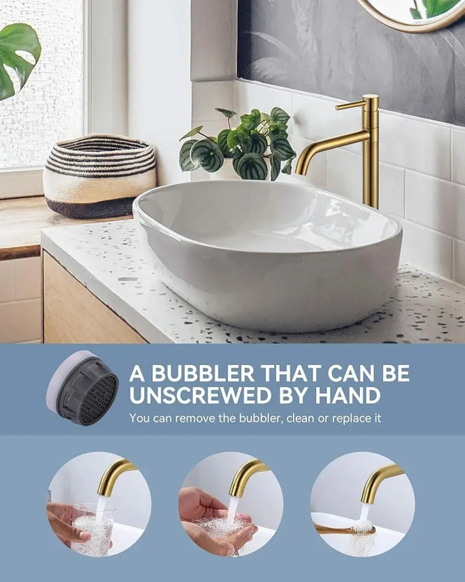 ARCORA Bathroom Tap, High Pressure Washbasin Mixer - Image 3