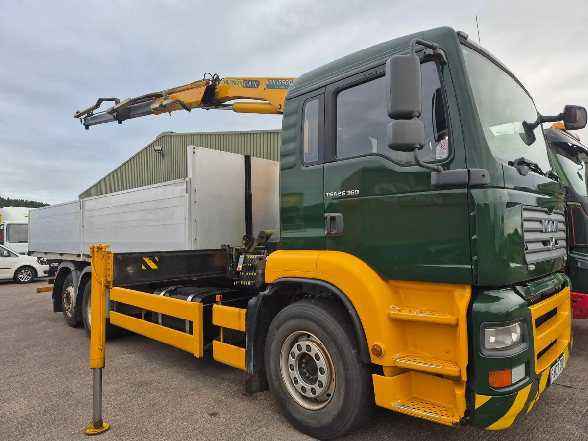 Clearance 07 MAN TGM360 6x2 alloy body Palfinger - Image 2
