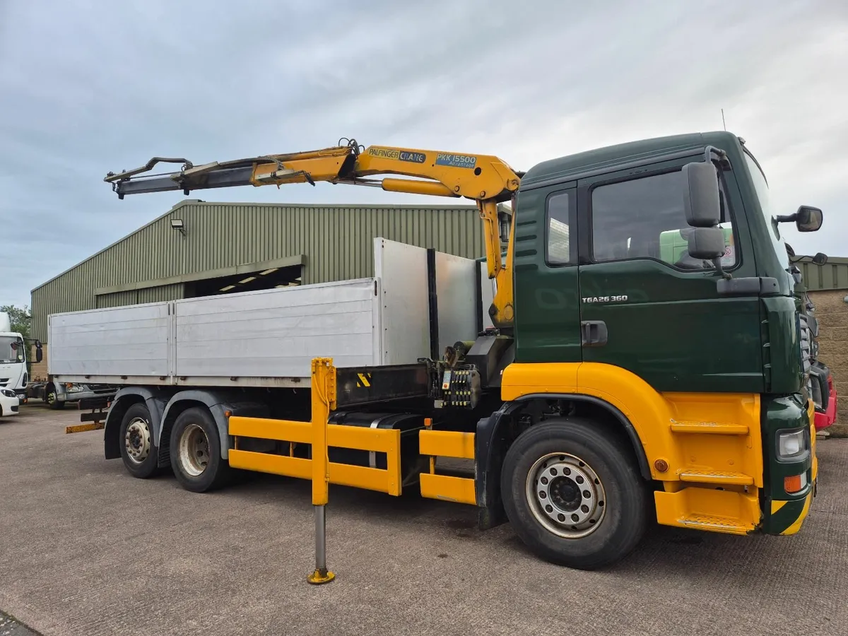 Clearance 07 MAN TGM360 6x2 alloy body Palfinger - Image 1