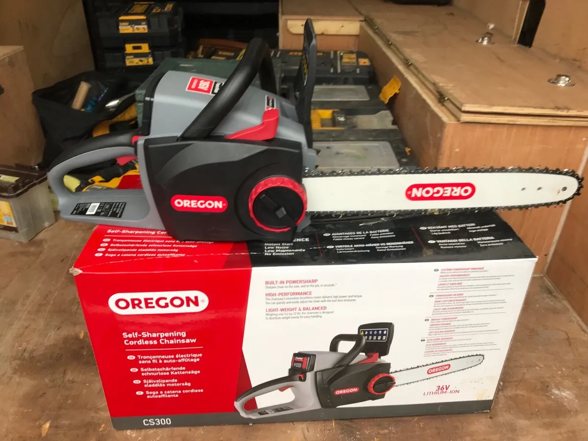 Cordless chainsaw (new) - Image 1