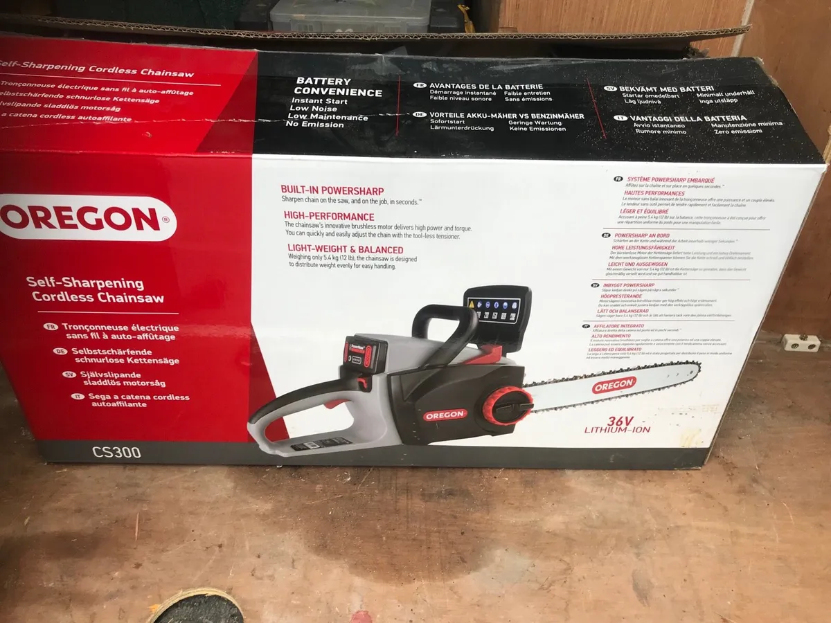 Cordless chainsaw (new) - Image 2