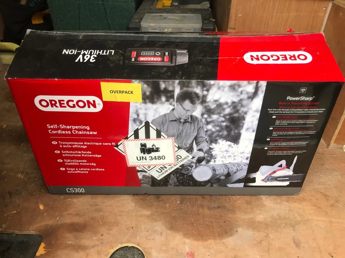 Cordless chainsaw (new) - Image 3