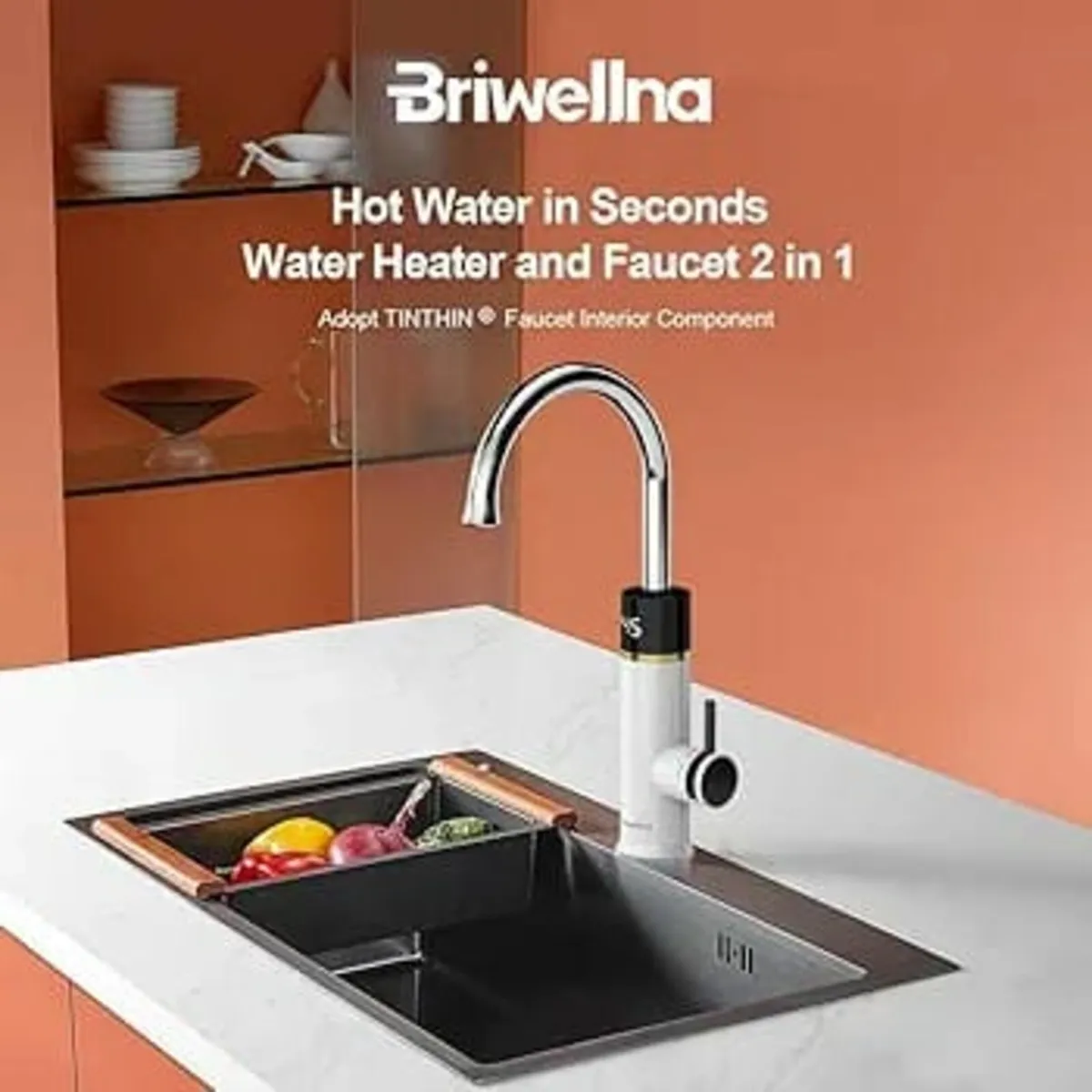 Instant Electric Hot Water Faucet, 220V Tankless E - Image 2
