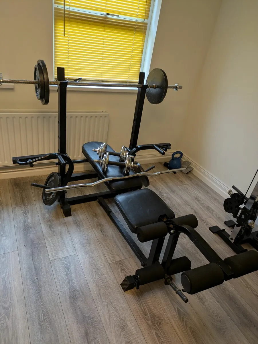 Marcy home gym setup - Image 1