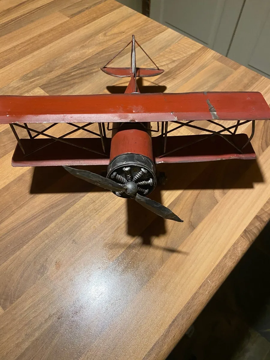 Biplane model vitage - Image 2