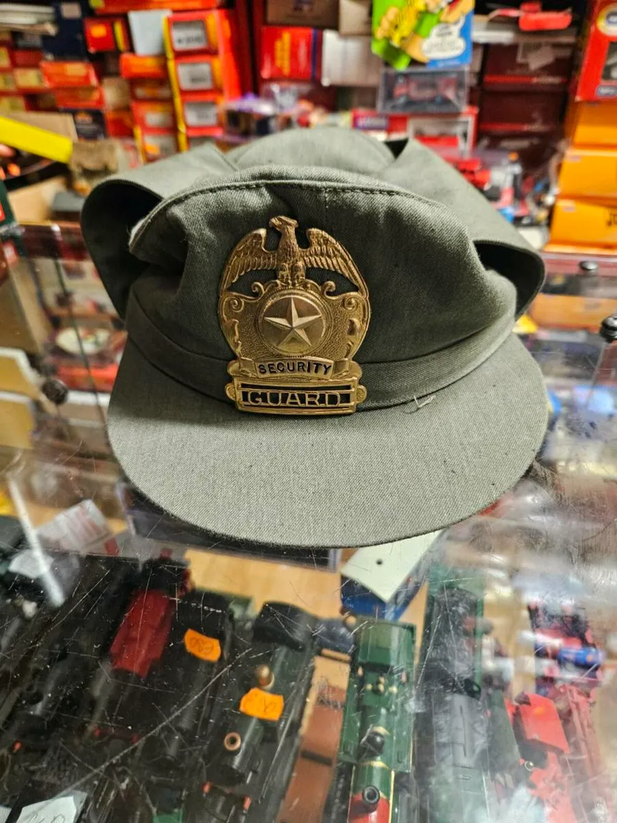 Vintage Spanish Police Hat - Image 1