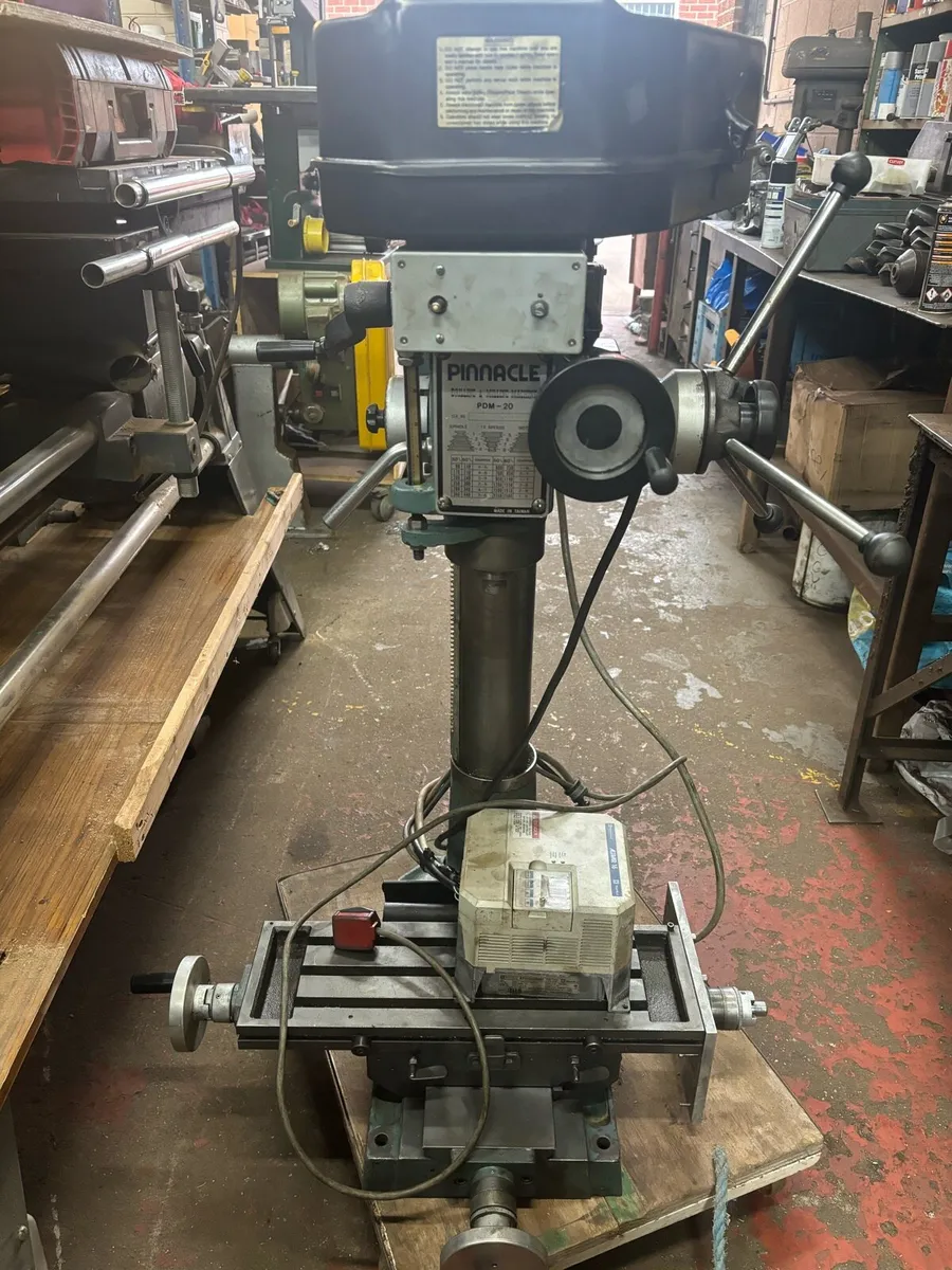 Pinnacle 240v. VFD milling  machine workbench - Image 1