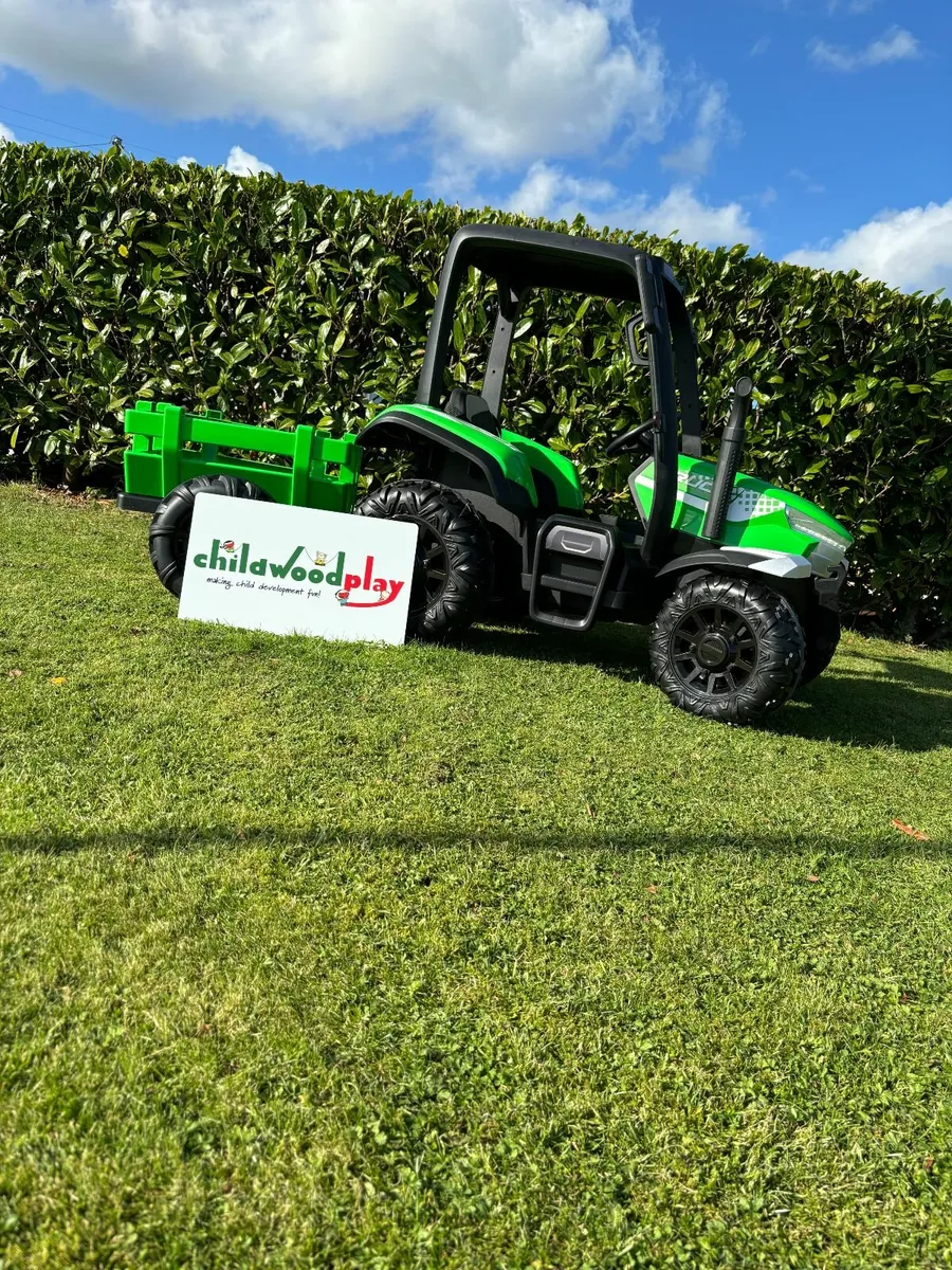 Kids Electric Ride on Tractor 24v AgriRider Pro - Image 1