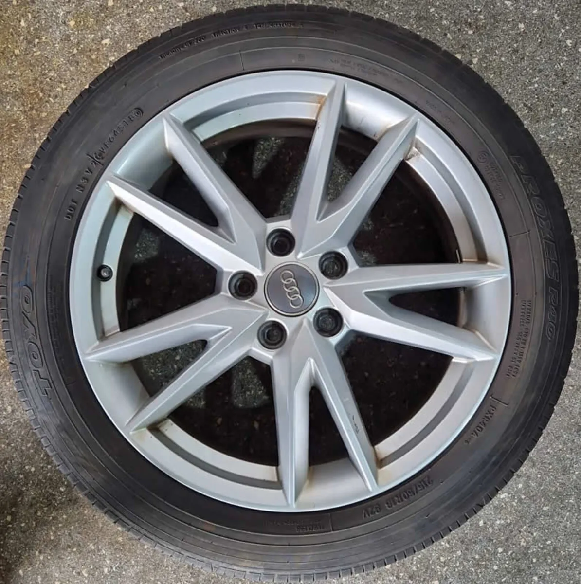 18" Genuine AUDI Q3 Alloy Wheels & Tyres - Image 4