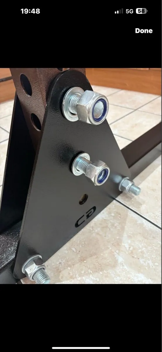 CUSTOM GYM EQUIPMENT RAIDER SQUAT RACK, HEAVY!!! - Image 4
