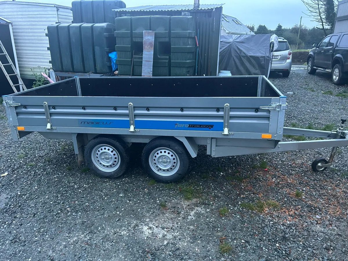 Flat bed trailer - Image 1
