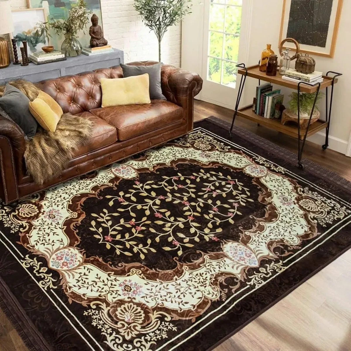 Area Rugs Living Room 2x3 m Extra Large Rug, Carpe - Image 4