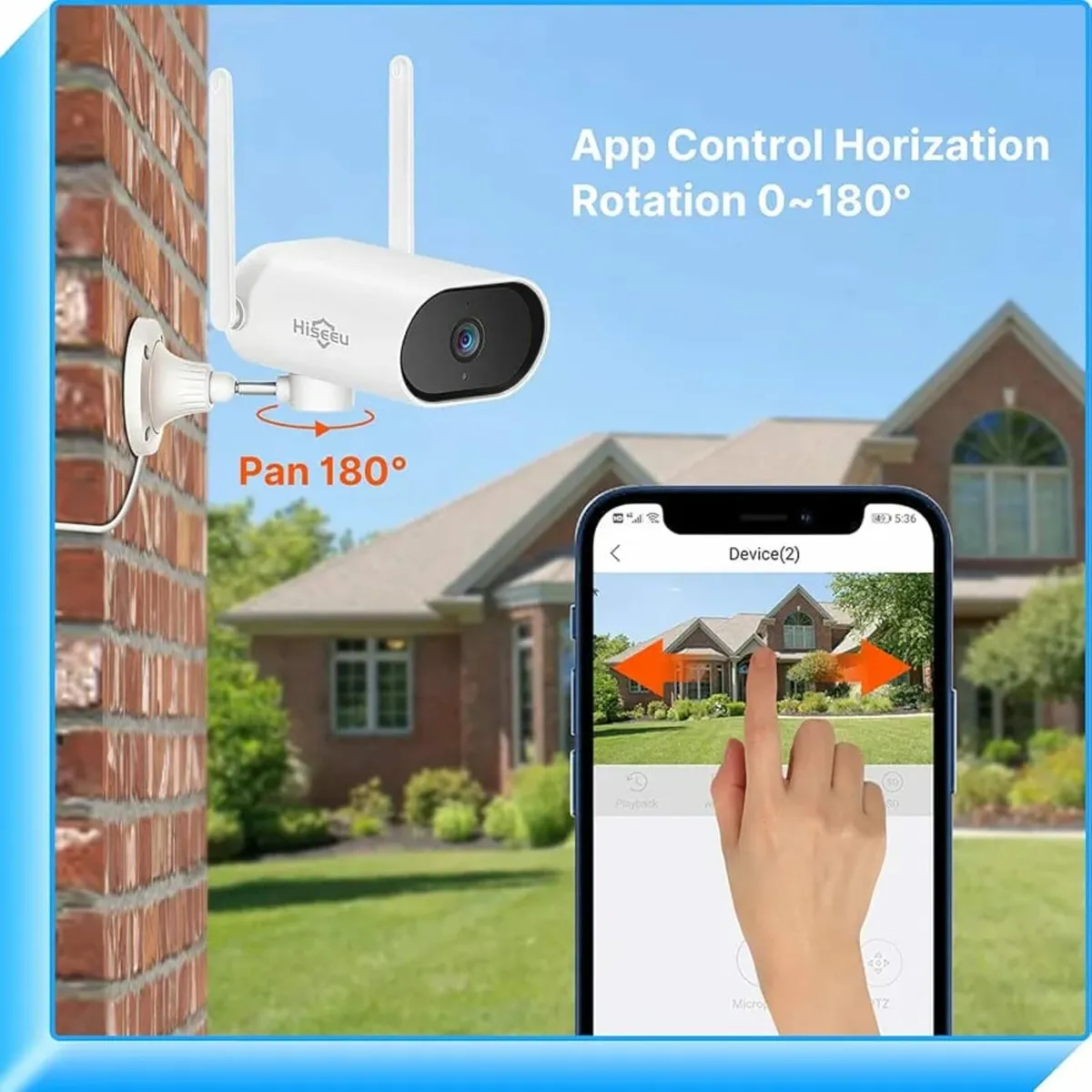 3MP Wireless Security Camera System, 8CH NVR CCTV - Image 2