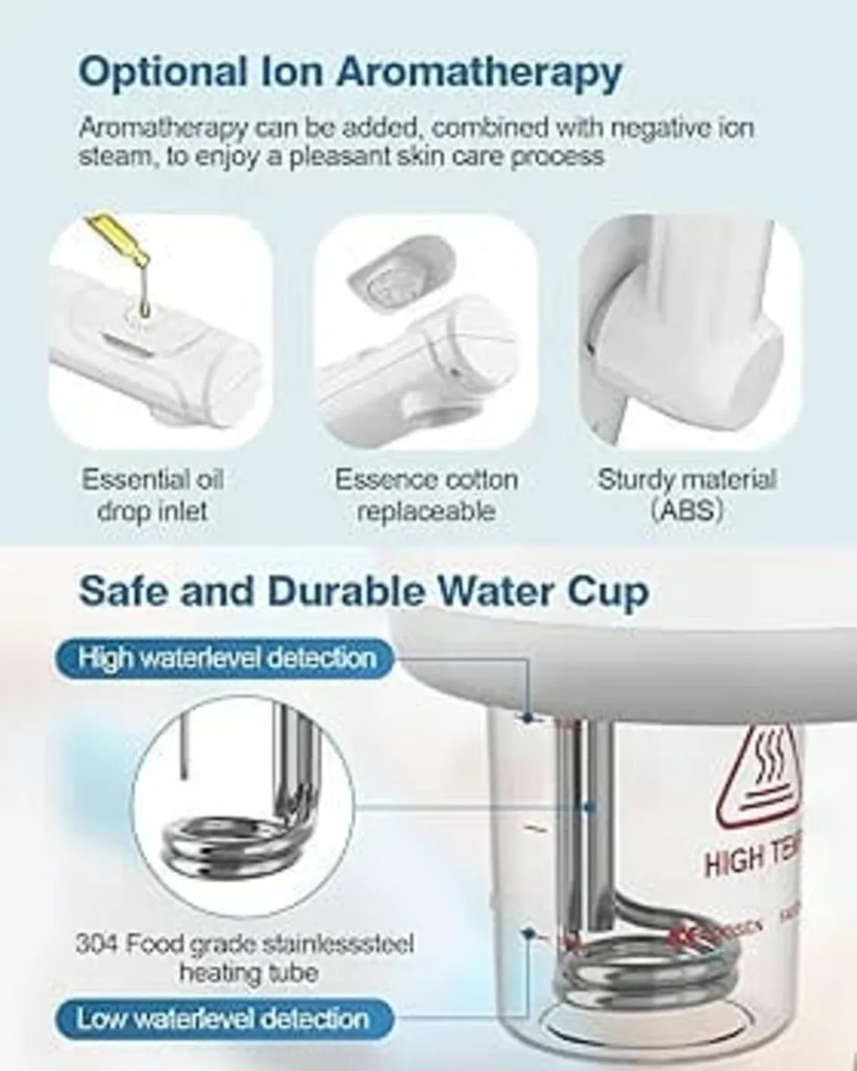 Kingsteam Facial Steamer Professional - Cold Steam - Image 2