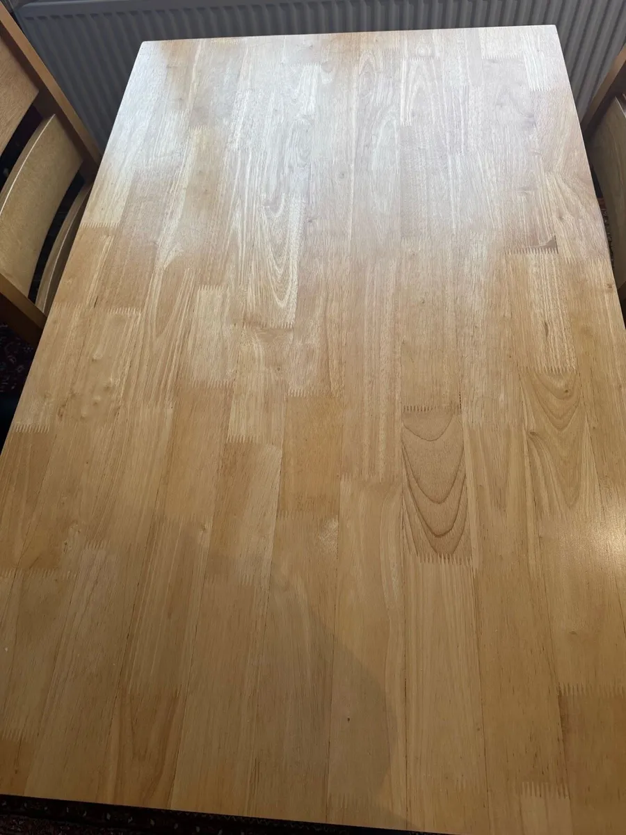 2 Oak table 75*120cm- great condition - Image 1