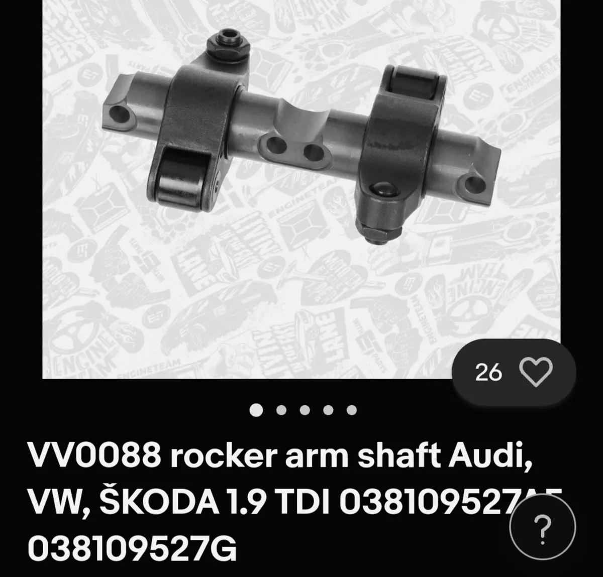 Vw audi seat skoda engine head - Image 2