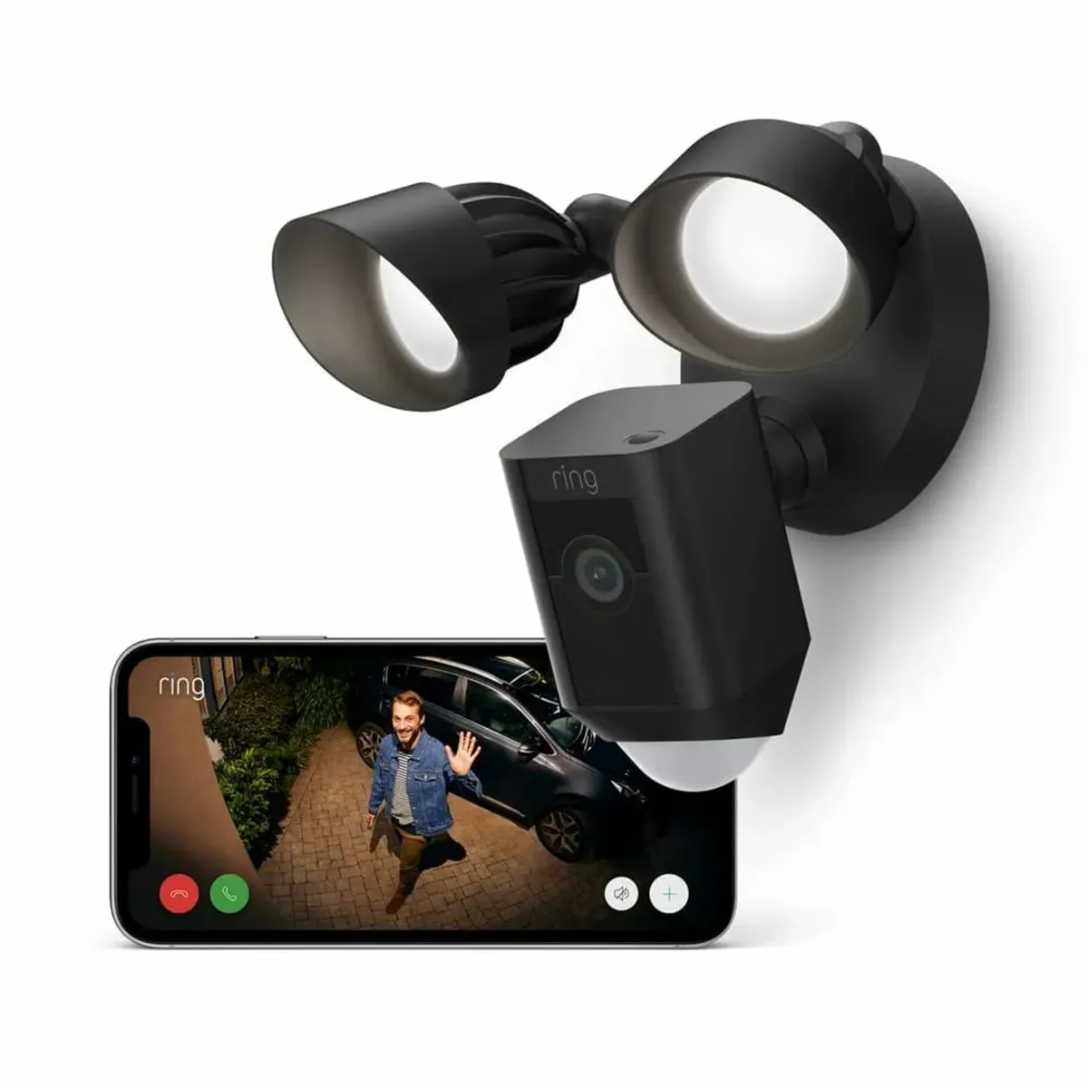 Floodlight Cam Wired Plus | Outdoor Security Camer - Image 1