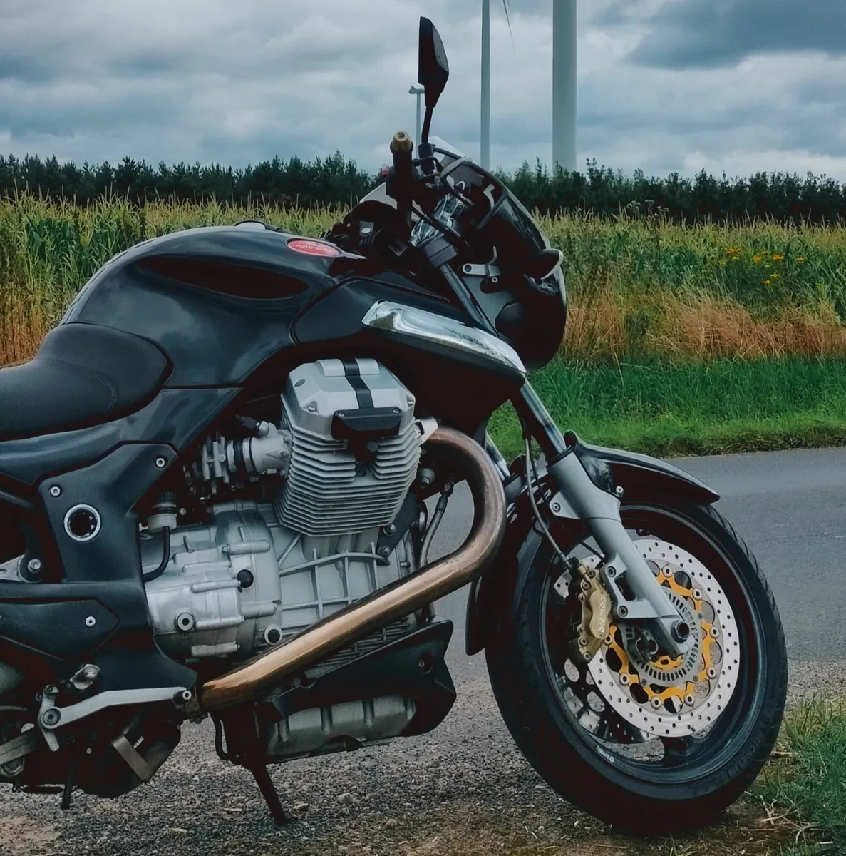 Moto Guzzi 1200 Sport 2V (4V) Black with ABS - Image 2