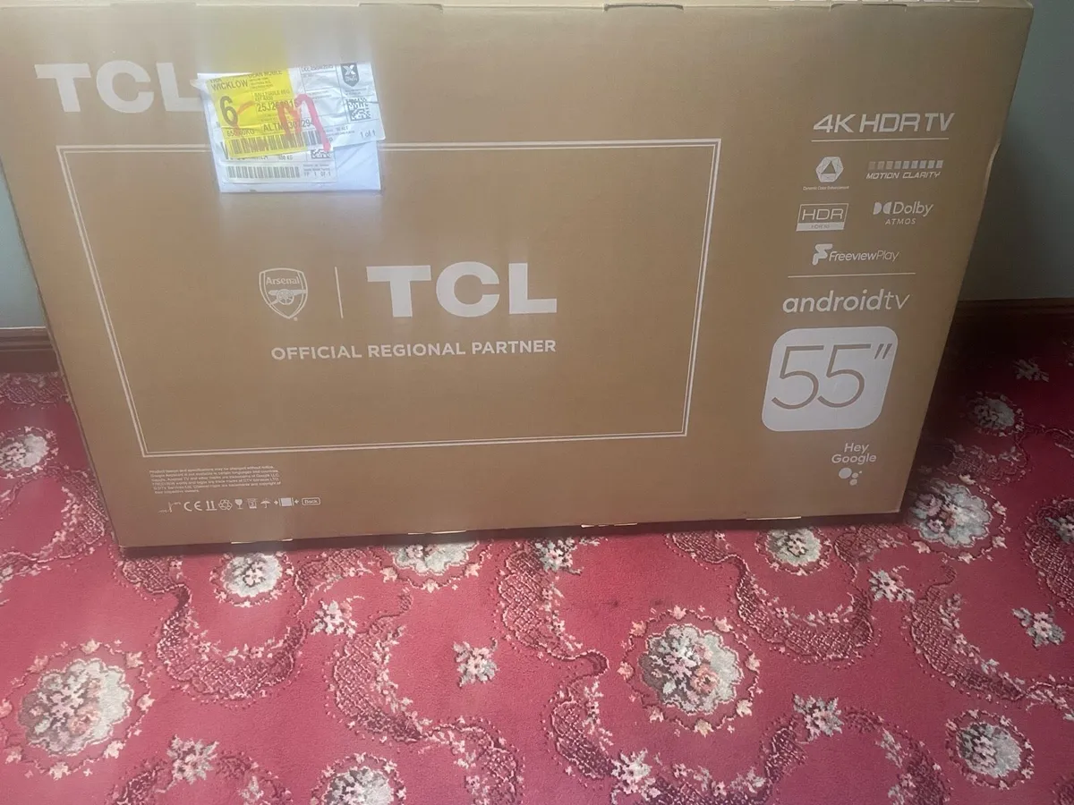 Brand new Smart 55” tv for sale still in the box