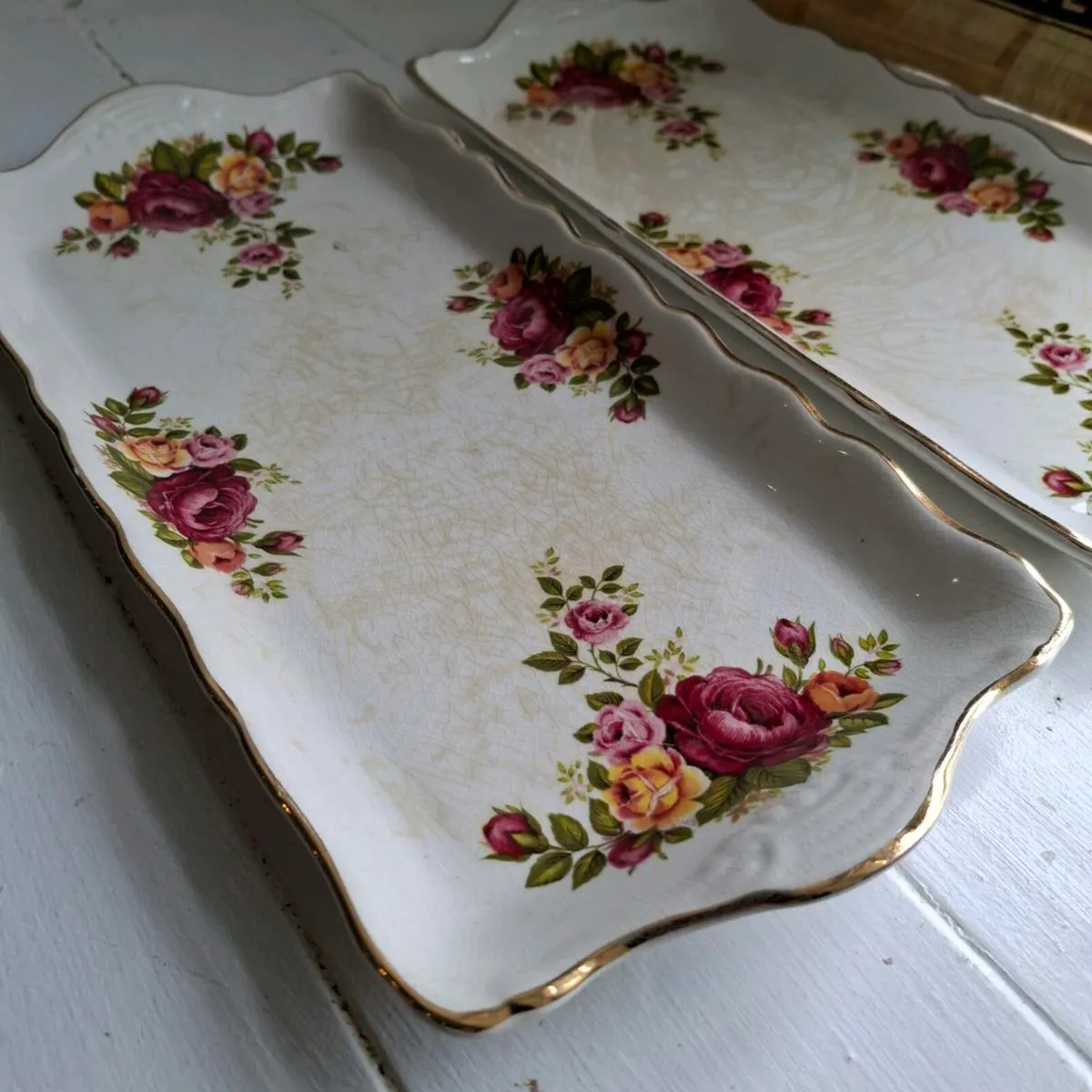 James Kent Staffordshire Serving Plates - Image 2