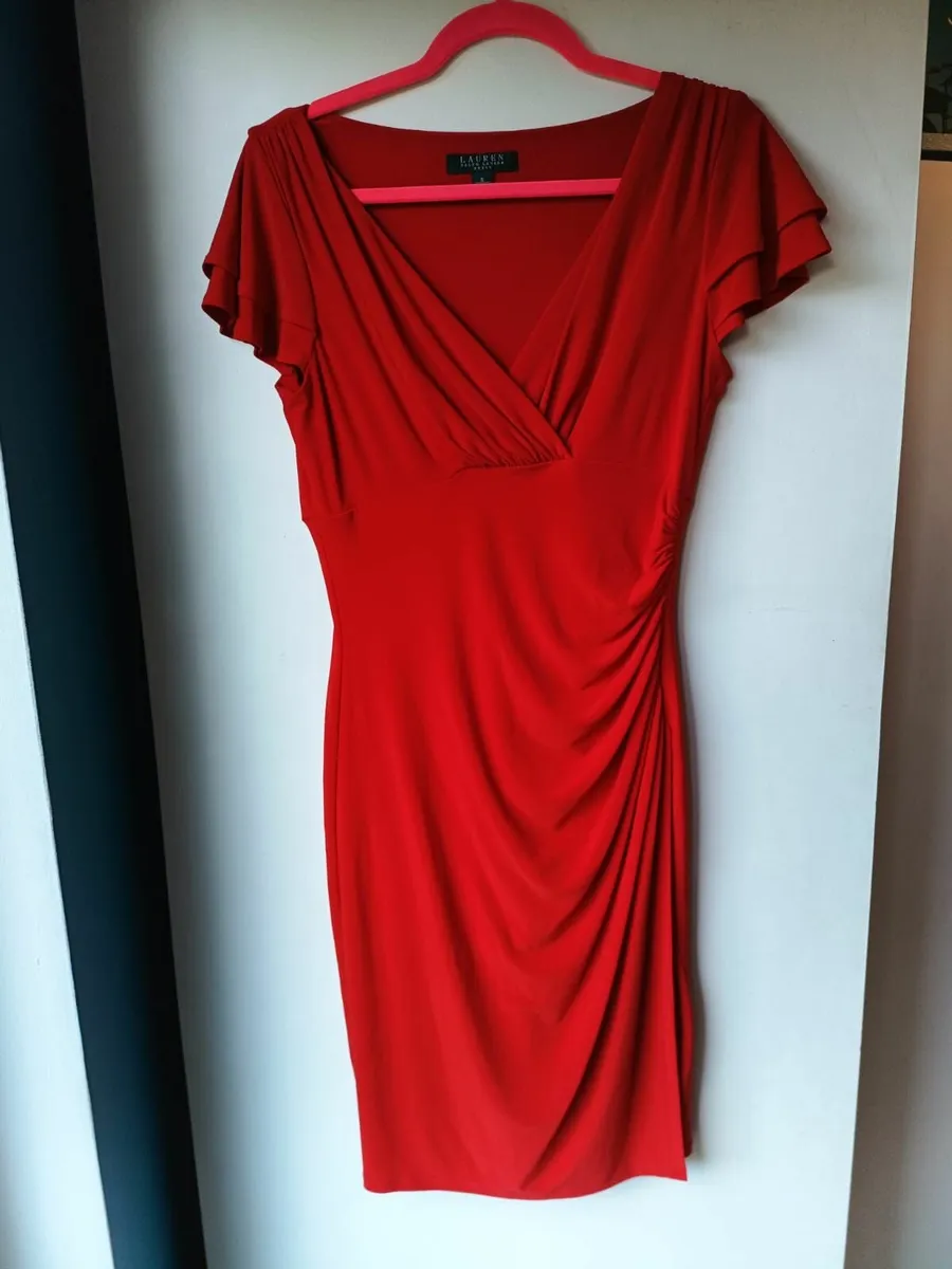 Ralph Lauren Red Dress - Image 1