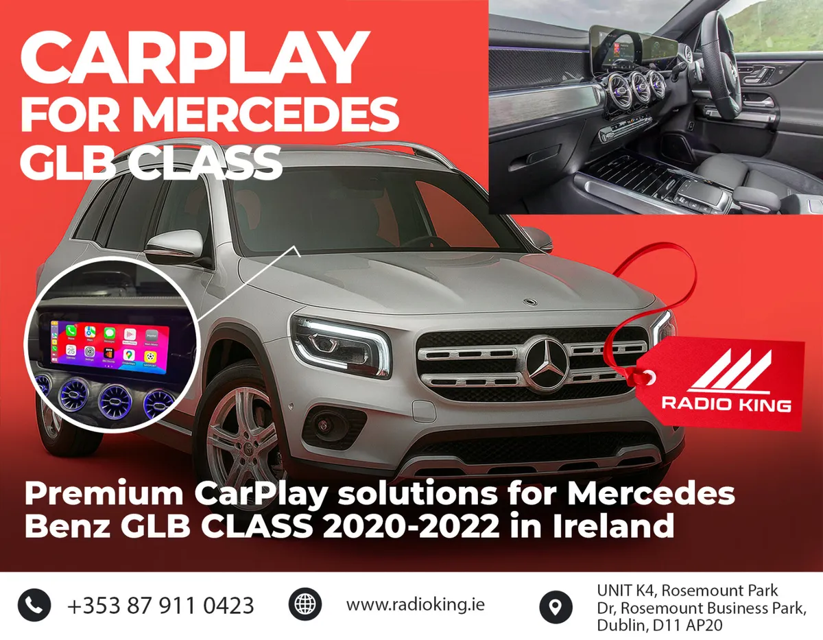 Apple CarPlay Box Upgrade for Mercedes Benz GLB