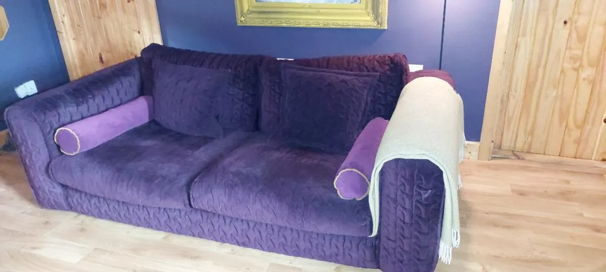 Couch and Footstool - Image 2