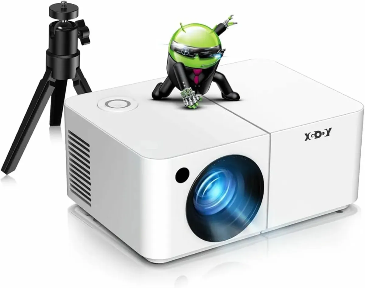 Mini Smart Projector, XGODY X2 Android 12 Portable - Image 1