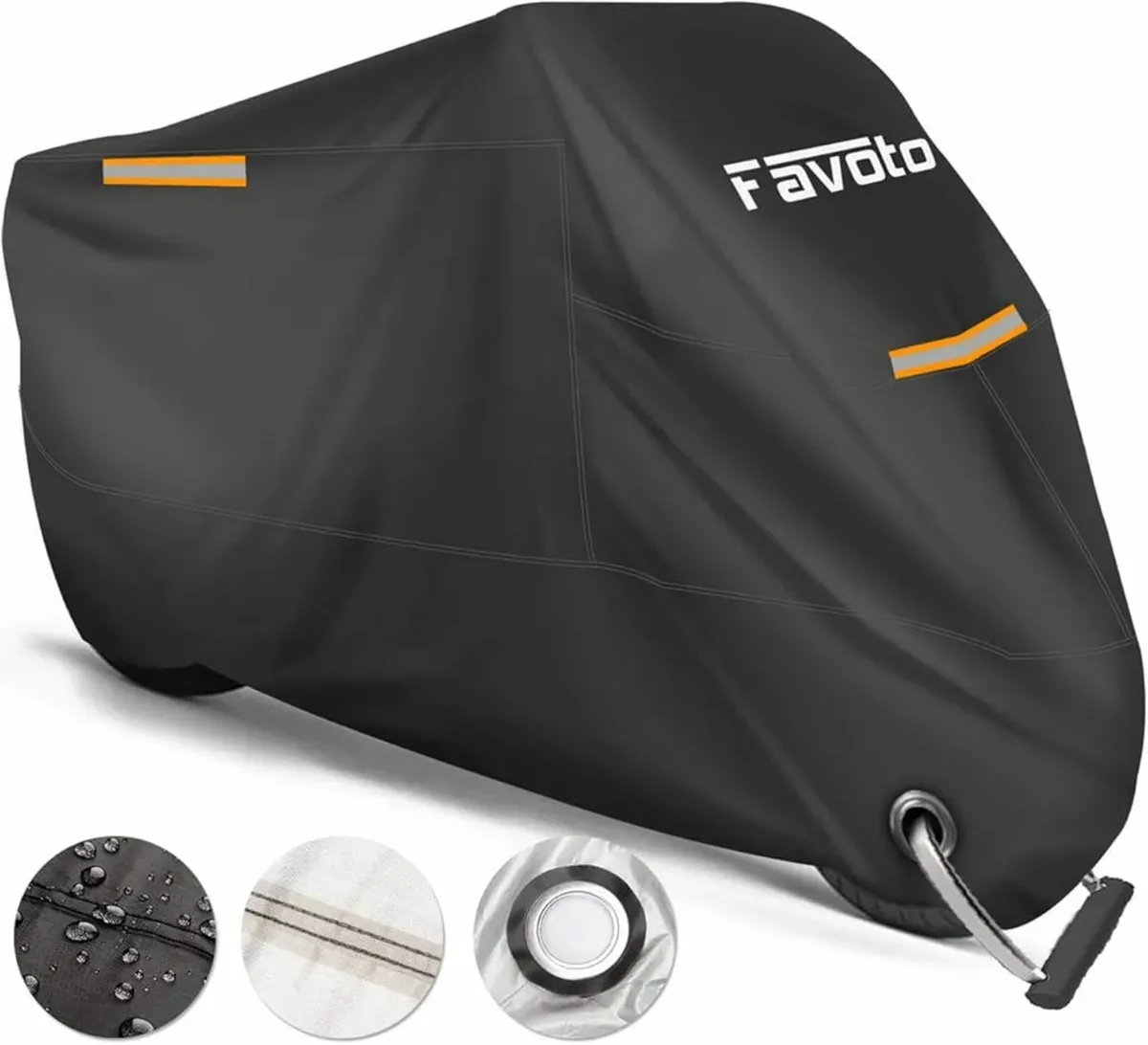 Motorbike Cover Waterproof Motorcycle Cover Outdoo - Image 1