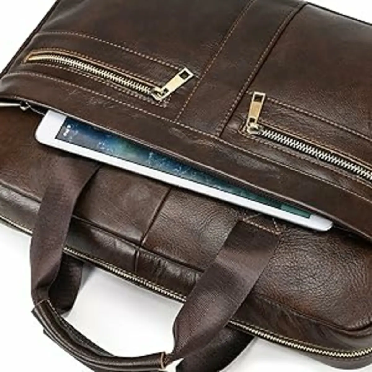 Laptop Bag for Men, 15.6 inch Men Briefcase Comput - Image 4